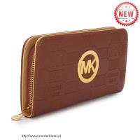 michael kors logo signature groot bruin portefeuilles Aanbieding Allure zdm83579